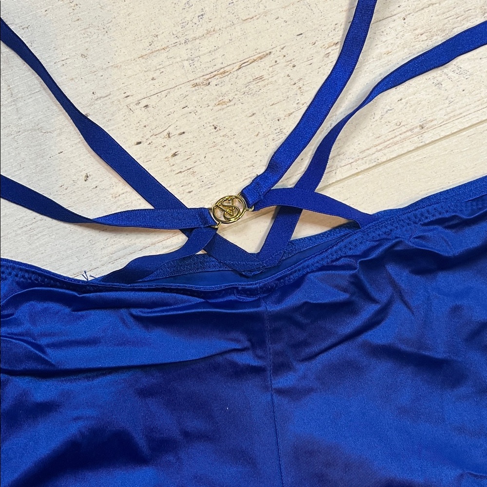 Victoria's Secret Very Sexy Blue Strappy Cheeky Panties Size XL - Picture 10 of 10